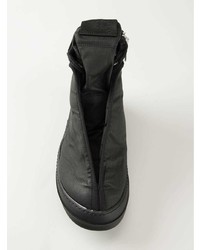 Мужские черные высокие кеды от Rick Owens DRKSHDW