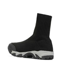 Мужские черные высокие кеды от Maison Margiela