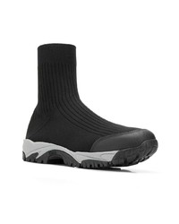 Мужские черные высокие кеды от Maison Margiela