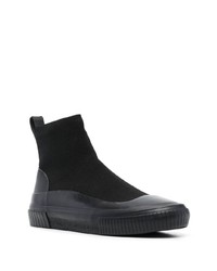 Мужские черные высокие кеды от Tommy Hilfiger