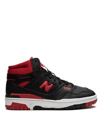 Мужские черные высокие кеды от New Balance