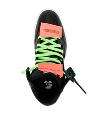 Мужские черные высокие кеды от Off-White