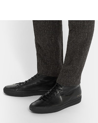 Мужские черные высокие кеды от Common Projects