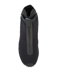 Мужские черные высокие кеды от Cottweiler