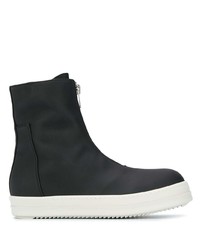 Мужские черные высокие кеды от Rick Owens DRKSHDW