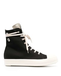 Мужские черные высокие кеды от Rick Owens DRKSHDW