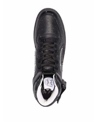 Мужские черные высокие кеды от Enterprise Japan