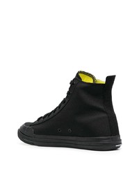 Мужские черные высокие кеды от Diesel