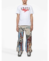 Мужские черные высокие кеды от Amiri