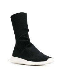 Женские черные высокие кеды от Rick Owens DRKSHDW