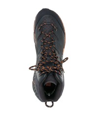 Мужские черные высокие кеды от Hoka One One