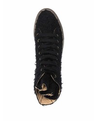 Мужские черные высокие кеды от Uma Wang