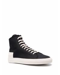 Мужские черные высокие кеды от Common Projects