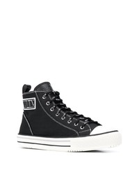 Мужские черные высокие кеды от Valentino Garavani