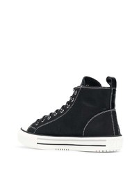 Мужские черные высокие кеды от Valentino Garavani