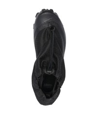 Мужские черные высокие кеды от MM6 MAISON MARGIELA