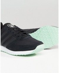 Женские черные высокие кеды от adidas