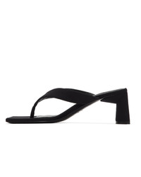 Черные вьетнамки от Balenciaga