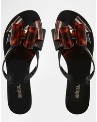 Черные вьетнамки от Melissa