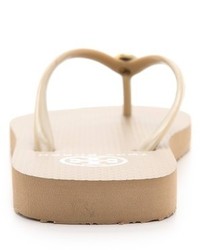 Черные вьетнамки от Tory Burch