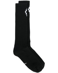 Мужские черные вязаные носки от Marcelo Burlon County of Milan