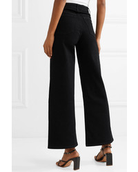 Черные джинсовые широкие брюки от Eve Denim