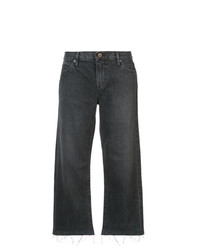 Черные джинсовые широкие брюки от Simon Miller