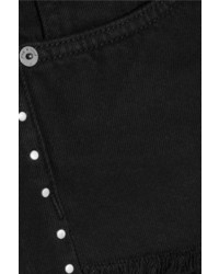 Женские черные джинсовые шорты с шипами от Rag & Bone