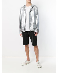 Мужские черные джинсовые шорты от Paura