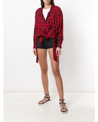 Женские черные джинсовые шорты от Dondup