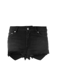 Женские черные джинсовые шорты от Dondup