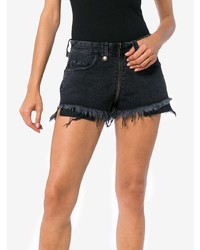 Женские черные джинсовые шорты от Unravel Project