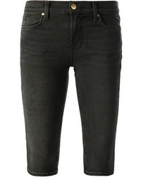 Женские черные джинсовые шорты от J Brand