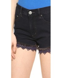 Женские черные джинсовые шорты от Free People