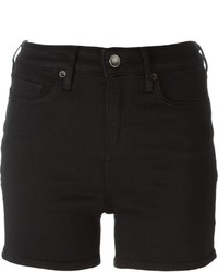 Женские черные джинсовые шорты от Levi's