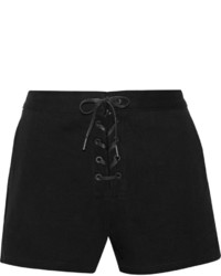 Женские черные джинсовые шорты от Rag & Bone