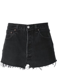 Женские черные джинсовые шорты от RE/DONE
