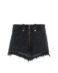 Женские черные джинсовые шорты от Unravel Project