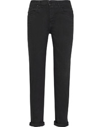 Черные джинсы-бойфренды от Alexander Wang