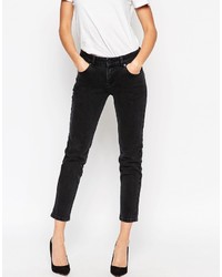 Черные джинсы-бойфренды от Asos