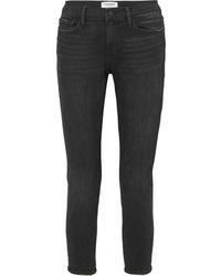 Черные джинсы-бойфренды от Frame
