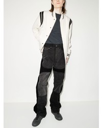 Мужские черные джинсы в стиле пэчворк от Who Decides War