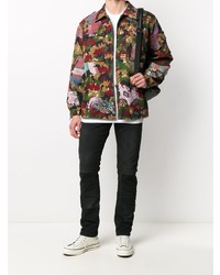 Мужские черные джинсы в стиле пэчворк от Diesel