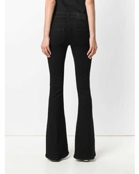 Черные джинсы-клеш от Dondup