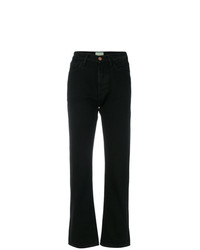 Черные джинсы-клеш от ARIES