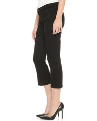 Черные джинсы-клеш от L'Agence