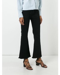 Черные джинсы-клеш от The Seafarer