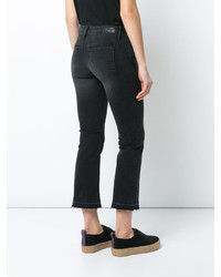 Черные джинсы-клеш от RtA