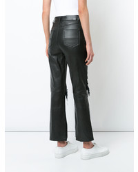 Черные джинсы-клеш от Amiri