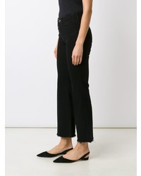 Черные джинсы-клеш от MiH Jeans